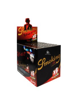 Caixa de Cones Smoking Deluxe Mini Size x6
