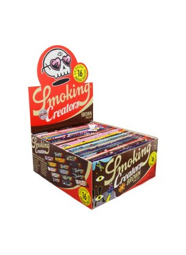 Caixa de Seda Smoking Brown K.Size Creators