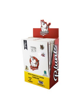 Caixa de Blunt Smoking Dog Baunilha 1 Folha