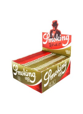 Caixa de Seda Smoking Gold King Size