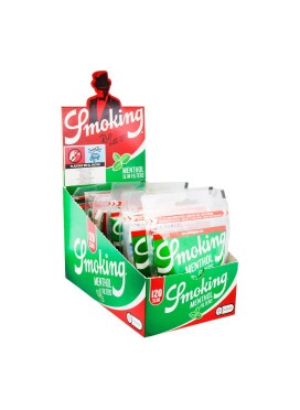 Caixa de Filtro Smoking Menthol Slim 6mm