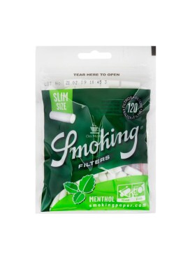 Filtro Smoking Menthol 6mm