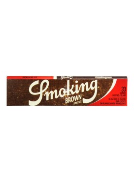 Seda Smoking Brown King Size c/33 folhas 
