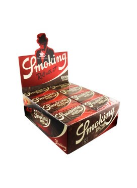 Caixa de Seda Smoking Brown Bloc 300 Folhas