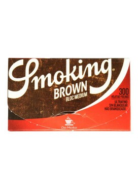 Seda Smoking Brown Bloc 300 Folhas