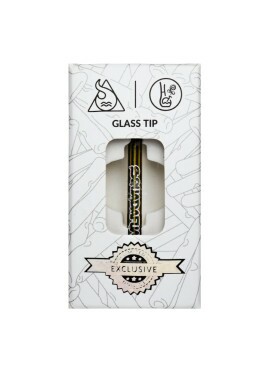 Piteira de Vidro Collab Squadafum e Hippiebong 5mm