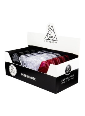 Caixa de Dichavador Squadafum Policarbonato Poli Grinder