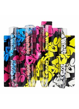 Kit com 4 Piteiras de Vidro Squadafum CMYK 8mm e 10mm