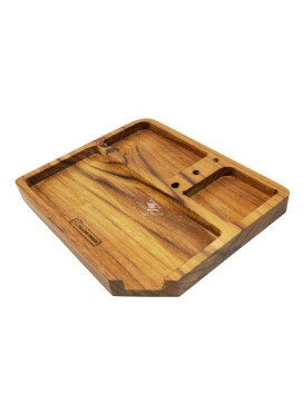 Bandeja de Madeira Yellow Finger