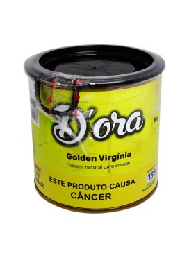 Lata de D'ora Golden Virgínia 50g