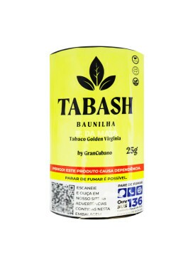Tabash Baunilha Golden Virginia 25g