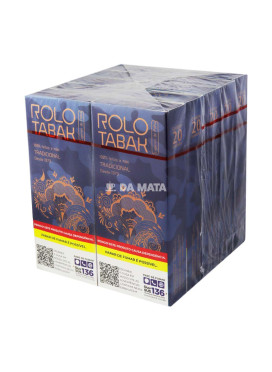 Caixa de Palheiro Rolo Tabak Tradicional