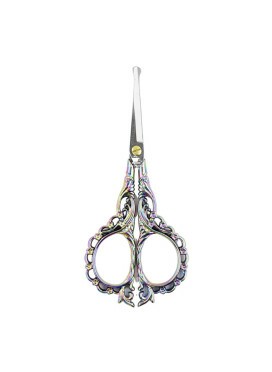 Tesoura Abduzido Queen Round Rainbow