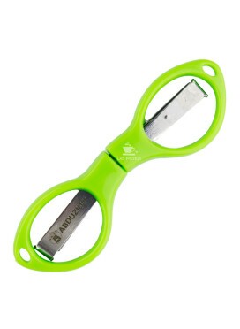 Tesoura Abduzido Dobrável de Metal Round PP