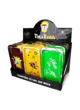 Caixa de Bandeja Tokahauú Metal C/ Case 