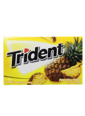 Chiclete Trident Importado Abacaxi
