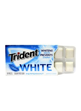 Chiclete Trident Importado White PepperMint *Zero Açúcar* 