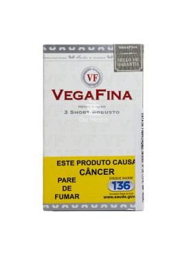 Petaca Vegafina C/ 3 Short Robusto