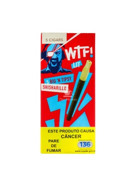 Cigarrilha WTF Big'n Tipsy Cray Frutas Vermelhas C/5un