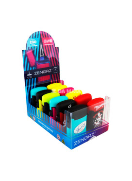 Caixa de Maçarico Zengaz Maxi Jet Emb Bicolor Smoking Zl-3BS