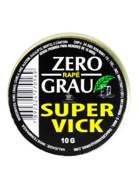 Rapé Xingu Zero Grau Super Vick 
