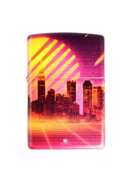 Isqueiro Zippo Cyber City Colorful Design 48505