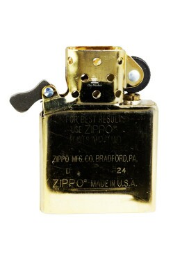 Insert P/ Isqueiro Zippo Dourado 206110