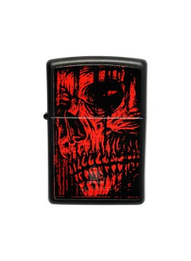 Isqueiro Zippo 49775 Red Skull Design