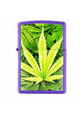 Isqueiro Zippo Cannabis Purple Matte 49790