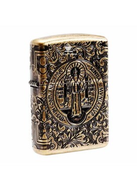 Isqueiro Constantine Zippo 29719 Armor® St. Benedict  