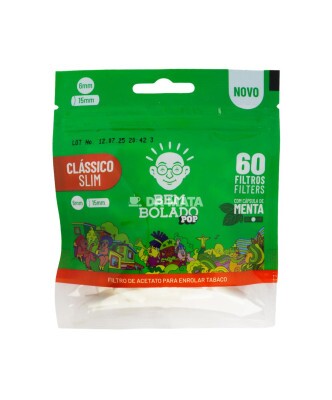 Filtro Bem Bolado Pop Mentol Clássico Slim