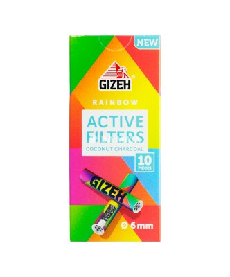 Filtro Carvão Gizeh Rainbow Active