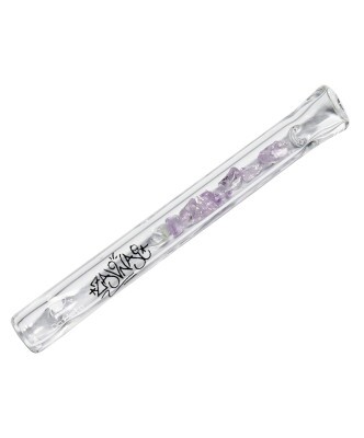 Piteira com Cristais Purple Zav Nai 8mm