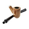 Cachimbo Churchwarden 20cm de lado aberto tabacaria da mata