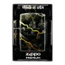 Isqueiro Zippo Marble Design 46255 de frente na caixinha tabacaria da mata