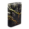 Isqueiro Zippo Marble Design 46255 de lado tabacaria da mata