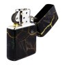 Isqueiro Zippo Marble Design 46255 de lado aberto tabacaria da mata