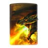Isqueiro Zippo Kinght And Dragon Design 46284 no verso tabacaria da mata