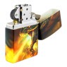 Isqueiro Zippo Kinght And Dragon Design 46284 de lado tabacaria da mata