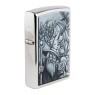 Isqueiro Zippo Mystical Beings Design 46579 de lado tabacaria da mata