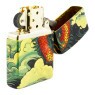 Isqueiro Zippo Dragon Design 46705 no verso aberto tabacaria da mata