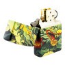 Isqueiro Zippo Dragon Design 46705 de lado aberto tabacaria da mata