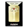 Isqueiro Zippo Sword Design 46737 de frente na caixinha tabacaria da mata