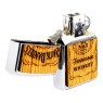 Isqueiro Zippo Jack Daniels Woodchuck de lado aberto tabacaria da mata