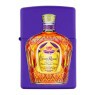Isqueiro Zippo Crown Royal Lighter Gift Set 49661 de frente tabacaria da mata