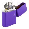 Isqueiro Zippo Crown Royal Lighter Gift Set 49661 de lado no verso tabacaria da mata