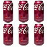 Kit 6 Refrigerantes importado Coca-Cola Cherry