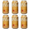 Kit 6 Refrigerantes Importado Coca-Cola Vanilla