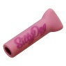 Piteira de Silicone Silly Dog 7mm rosa