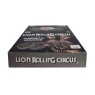 Caixa de Dichavador de Metal 2 partes Lion Rolling Circus